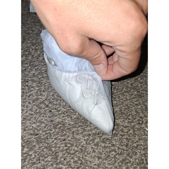 NEW! Women's Call It Spring White High Heel Pumps, Size 10 - Picture 11 of 12